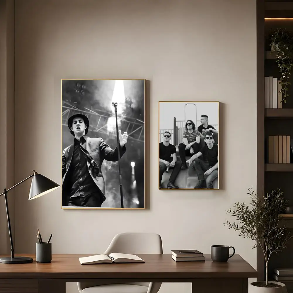Energetic Rock Band M-Maximo Park Poster Modern Interior Wall Decor & Trendy Home Highlights