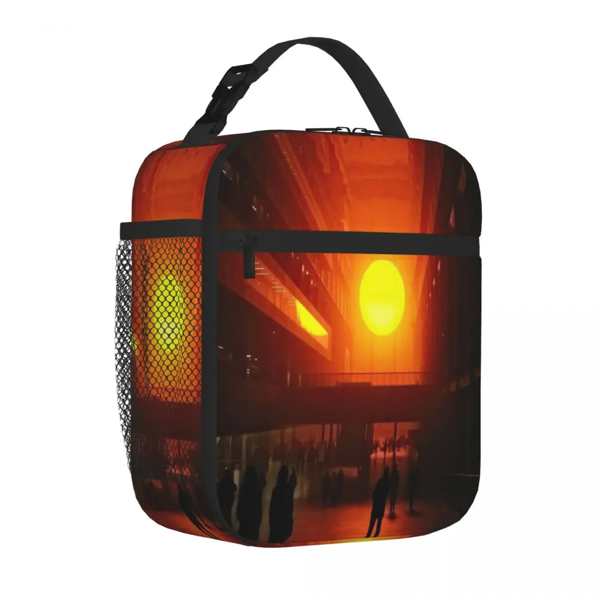 Bestselling Olafur Eliasson S Setting Sun Transparent Detail Picnic Lunch Bag Staff Lunch Leakproof Lunch Bag