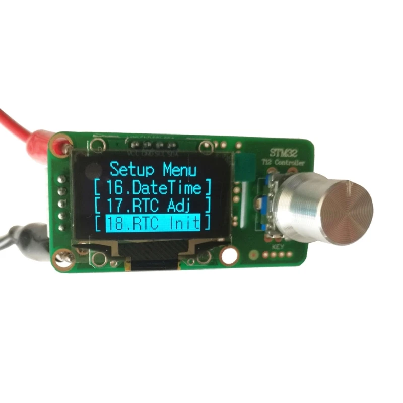 Tablero de control de soldadura de consola de soldadura DIY T12 de pantalla grande STM32 OLED 2.1S 94PD