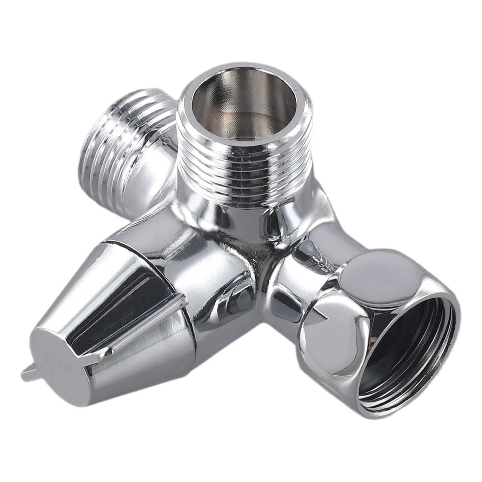 

Т-образный переходной клапан для смесителя для раковины, 3-ходовой латунный тройник, простой в использовании и установке, подходит для заказа в США и Канаде сейчас