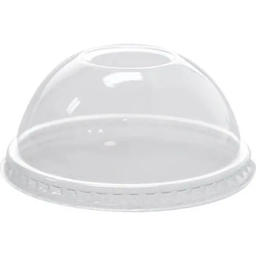 

C-KDL78 8oz 10 oz 78mm PET Dome Lids (Case of 1000)