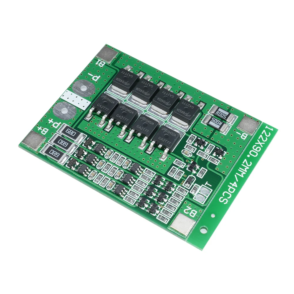 BMS 3S 4S 40A 60A 18650 Li-ion Lithium Battery Charger Protection Board  for Drilling Motor 11.1V 12.6V/14.8V 16.8V with Balance