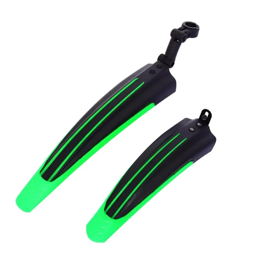 2 Pcs Bicycle Fenders Mountain Road Bike Mudguard Rear Mud Guard Wings MTB Bicycle Front Rear Mudguard Mountain Bike Fenders