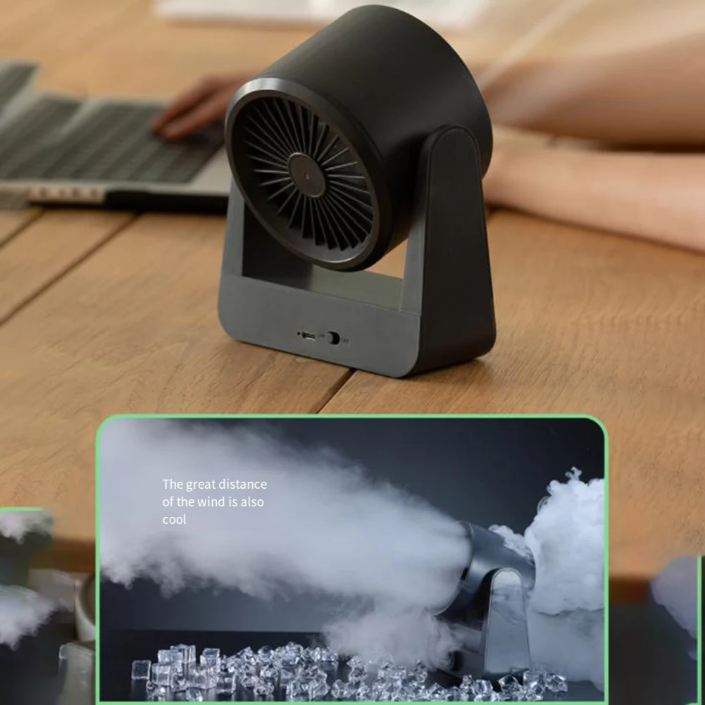 Verstelbare ventilator Elektrische ventilator Binnenkoeling 100 snelheidsniveaus 3D-luchtcirculatie 4000 mAh Batterij Flexibele montage