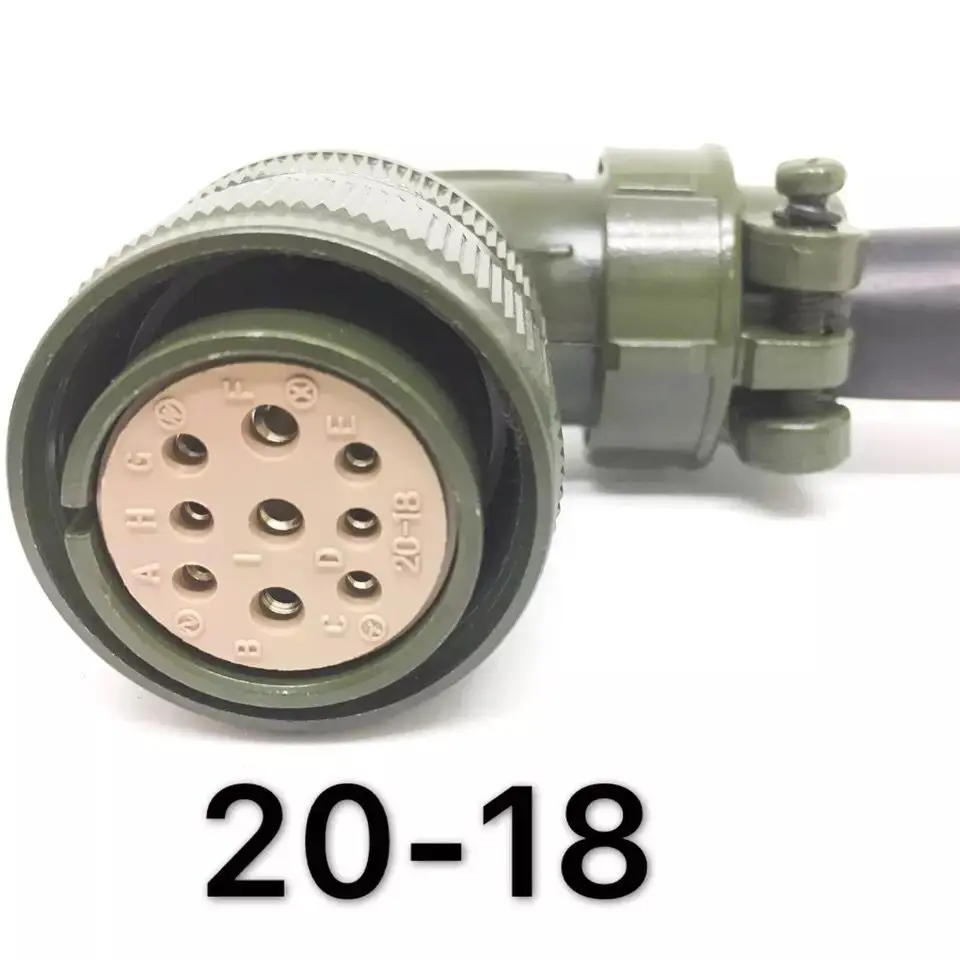MS3108A MS3108B 18-10 20-4 20-18 20-29P 22-22 24-11S Aviation Plug Connector Pedestal Servo Motor Plug for Panasonic Anchuan