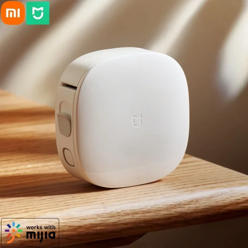 

Xiaomi Mijia Portable Smart Label Printer Set Paper Sticker Pocket Wireless Printer For Home Office Marker Ink Free Mihome APP