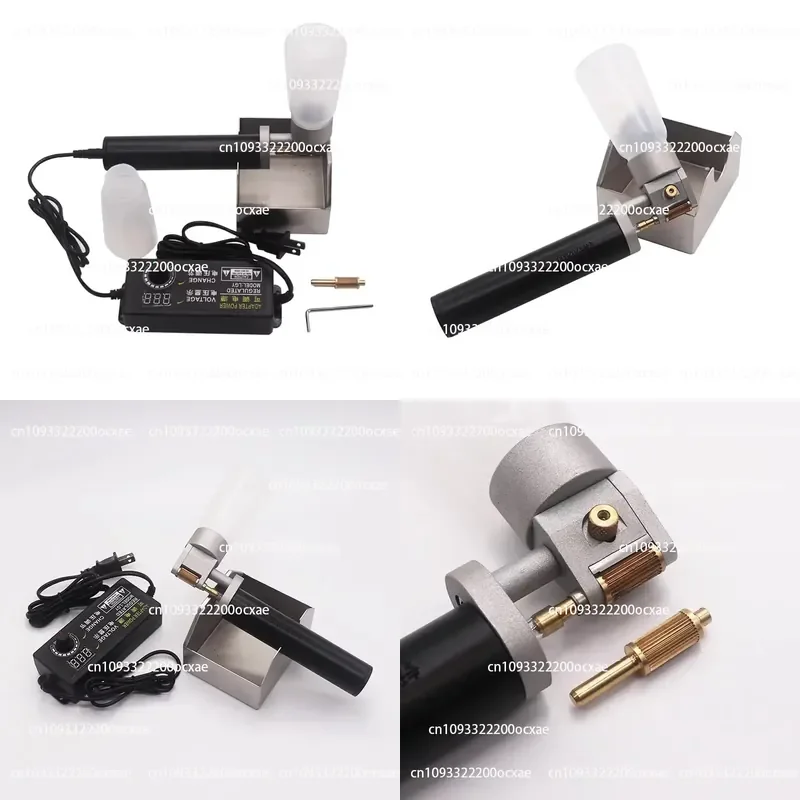 AC 100-240V 120W Handheld Oil Edger Electric Leather Edge Oil Box Manual Finished Leather Products Side Oil Tool