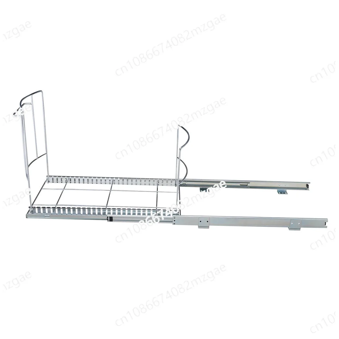 خزانة السكك الحديدية المنزلقة سلة المهملات سلة المهملات تحت الحوض سلة المهملات رف قابل للتعديل سلة المهملات القابلة للسحب