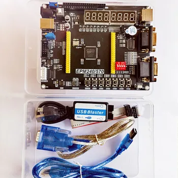 Educatieve Pocket Fpga Cpld Altera Epm240 Epm570 Bord En Programmeur Met Ad/Da Stepper-Motor Infrarood-Ontvanger Uart Ps2 Vga