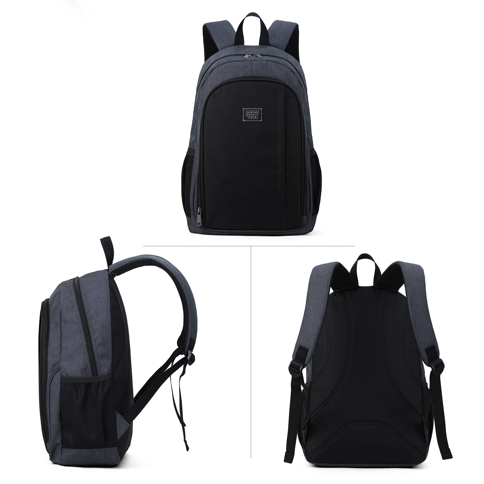 Mochila Laptop Inteligente para Homens, Mochila Escolar, Design Simples, Moda, Venda Quente