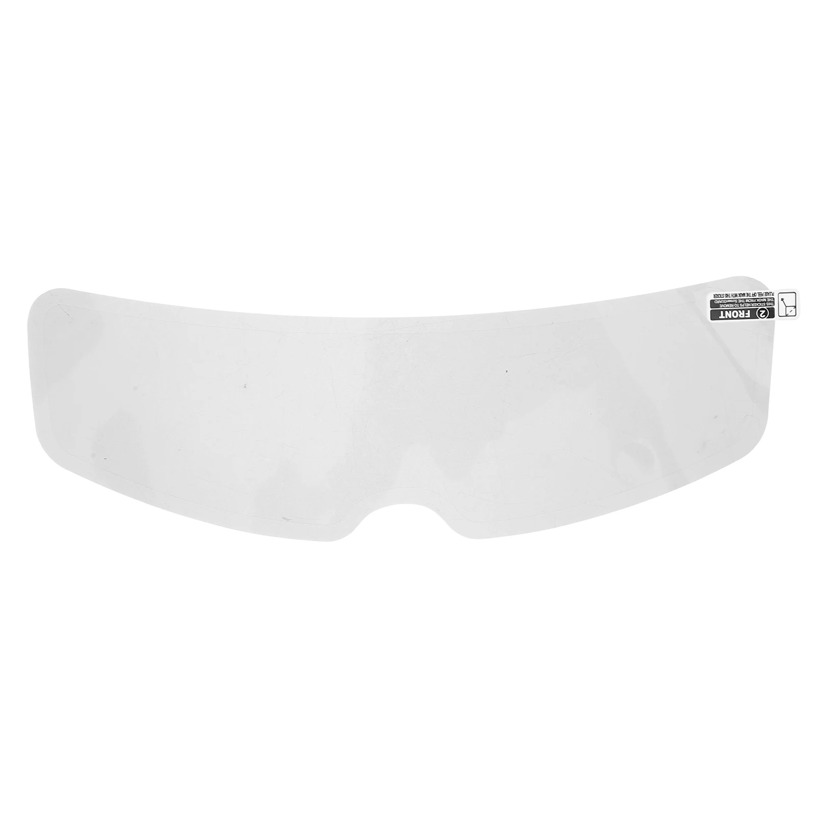 

Anti Fog Rainproof Film for Motorbike Clear View Riding in Heavy Rain Or Fog Sturdy Pet Material Universal Fit Visor