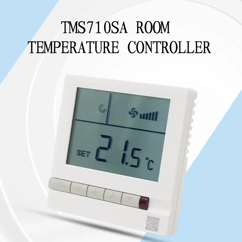 Carrier Central air conditioner LCD thermostat smart switch Temperature controller Air conditioner panel TMS710SA fan coil