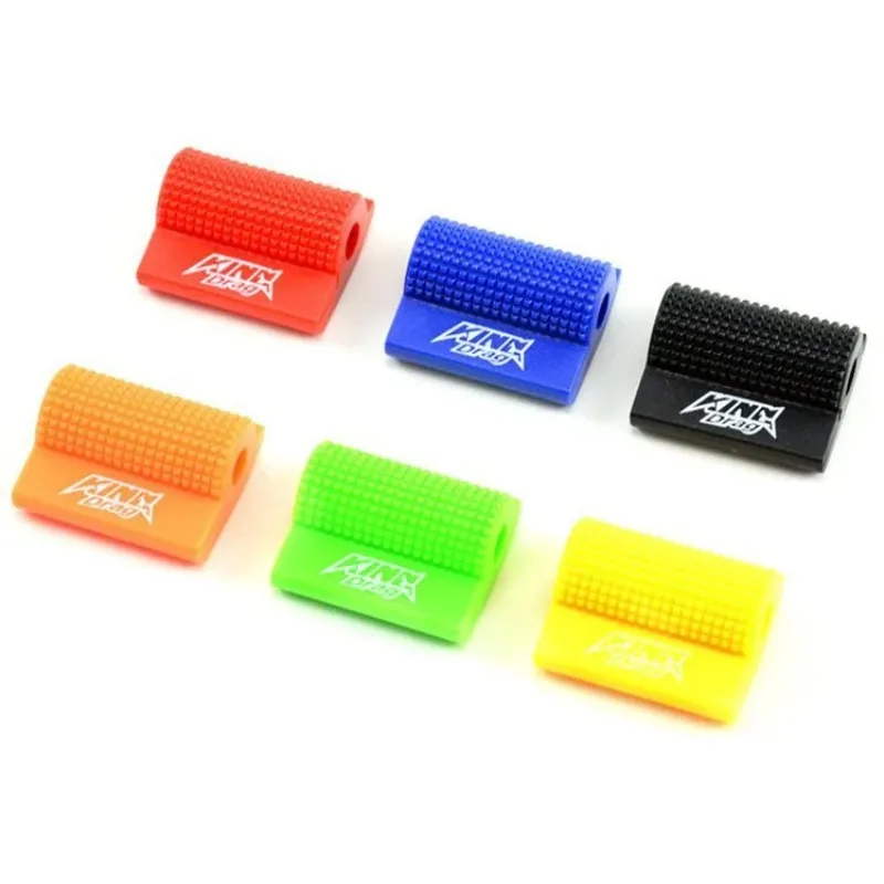 العالمي للدراجات النارية التحول ذراع السرعة دواسة غطاء مطاطي الحذاء حامي القدم الوتد تو هلام لهوندا كاواساكي ياماها اكسسوارات #5