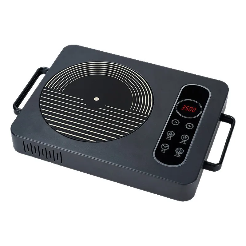 Colorful High Power Induction Cooker Household Glass Ceramic Light Wave Touch Stir Fry