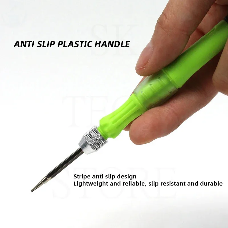 7 in 1 Magnetic Screwdriver Set Precision Screw Driver Maintenance Tools Special 0.8 star For Phone Clock Watch Repair 7392