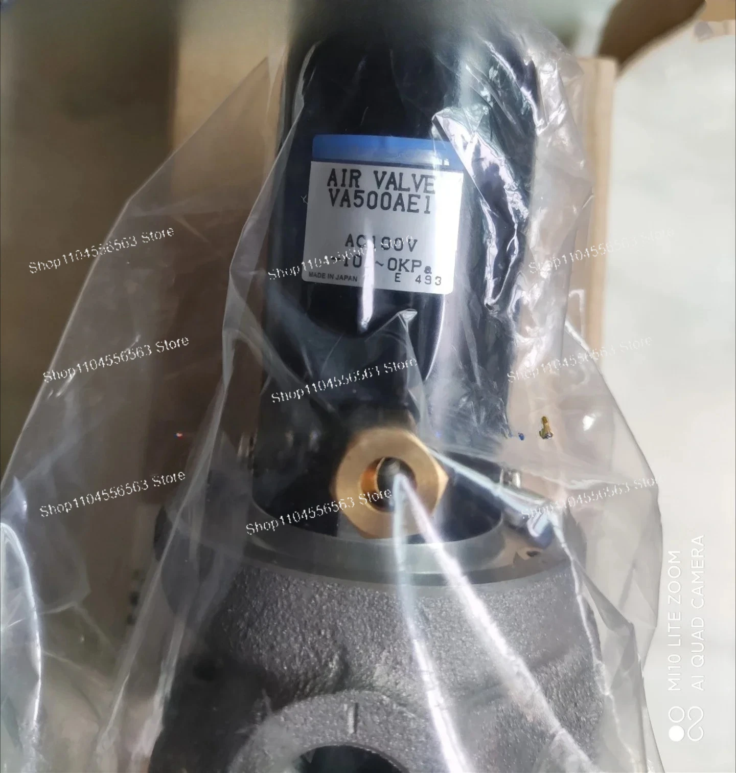 For Vacuum Systems & Automation: Electromagnetic Valve VA500AE1 - AC200V or DC24V Coil Options, In Stock