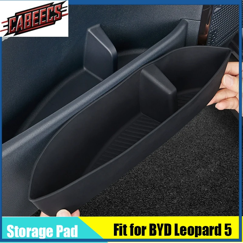 

Car Door Storage Pad Fit for BYD Leopard 5 2024 2025 Dedicated Silicone Pad for Interior Protection Car Interior Accessories