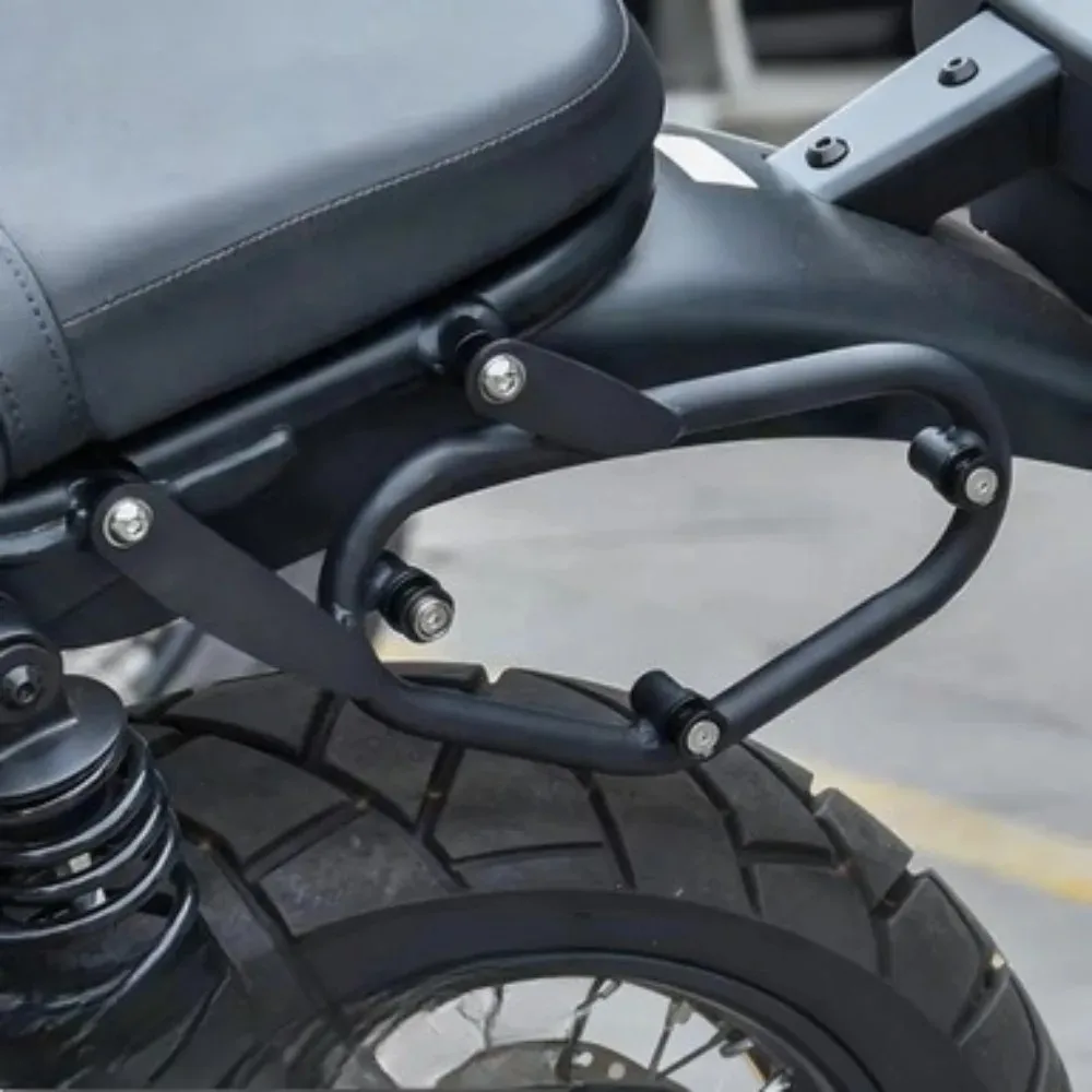 Rak Bagasi Kiri untuk Honda CL250 CL500 CL300 2023-2024, Braket Tas Samping, Penyangga Tas Bagasi Samping, Dudukan Rak Samping