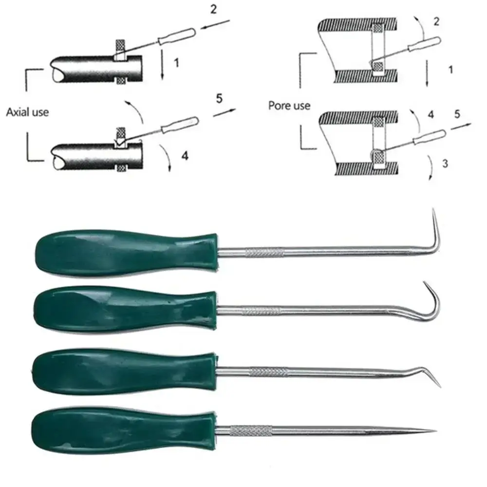 Oil Seal Screwdrivers Set Car Auto Vehicle Pick Hooks For Garages General-Plumbers Mechanics Workshop Car Tools