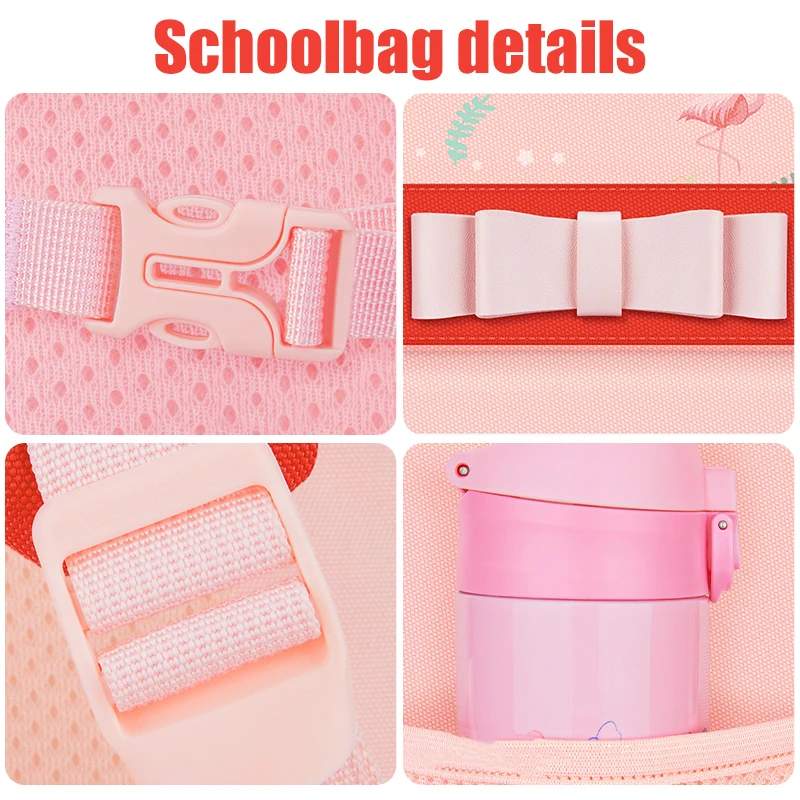 Back to School Adjustable Kids School Backpack for Boys Girls Lightweight Ergonomic Growth Design Waterproof Elementary Bookbag