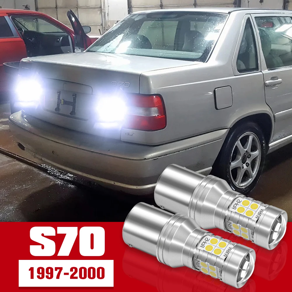 

2pcs LED Accessories Reverse Light Bulb Lamp For Volvo S70 1997 1998 1999 2000