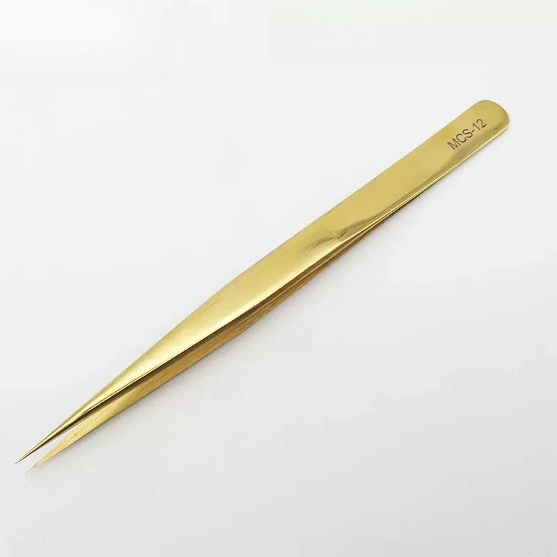 Boxwood Forceps Precision Antimagnetic No. 27 Pointed Forceps Insulation Does Not Hurt Parts Watch Repair Tool