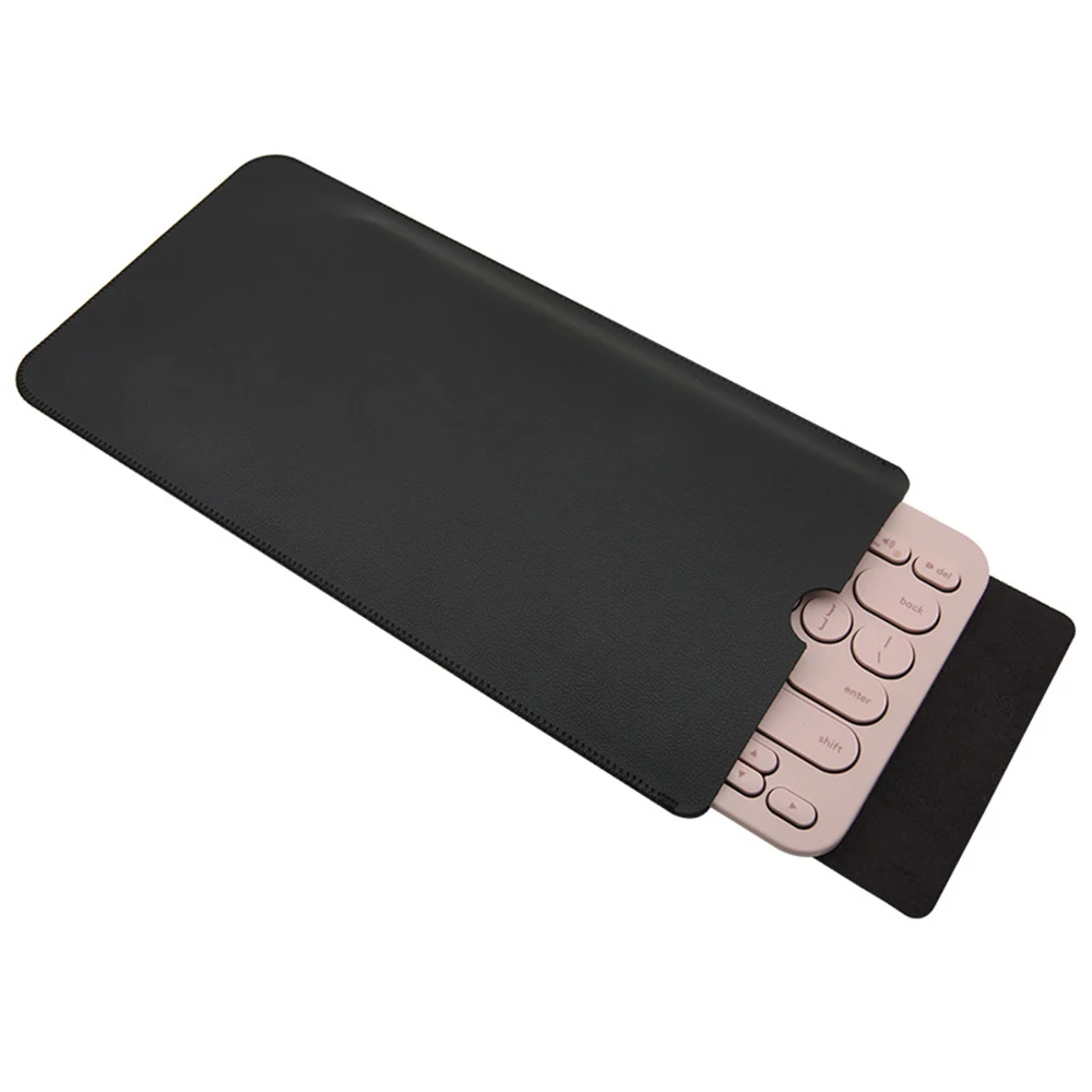 Case for Logitech K380 K380S Bag Cover Sleeve PU PVC Storage Handbag Keyboard Accessories Carrying Purse Pouch Portable