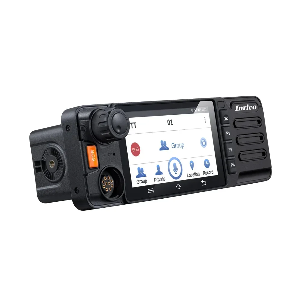 Inrico TM-9 two way walki talki sim card global car intercom