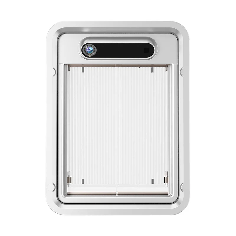 Smart Pet Door, AI Identity Recognition, Camera, App Control, for Dogs and Cats, Suitable for Small and Medium Pets