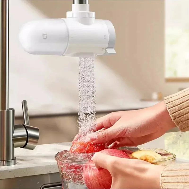 Newest XIAOMI Mijia Faucet Water Purifier 2 Household Kitchen Tap Visible Water Filter Activated Carbon Percolator System