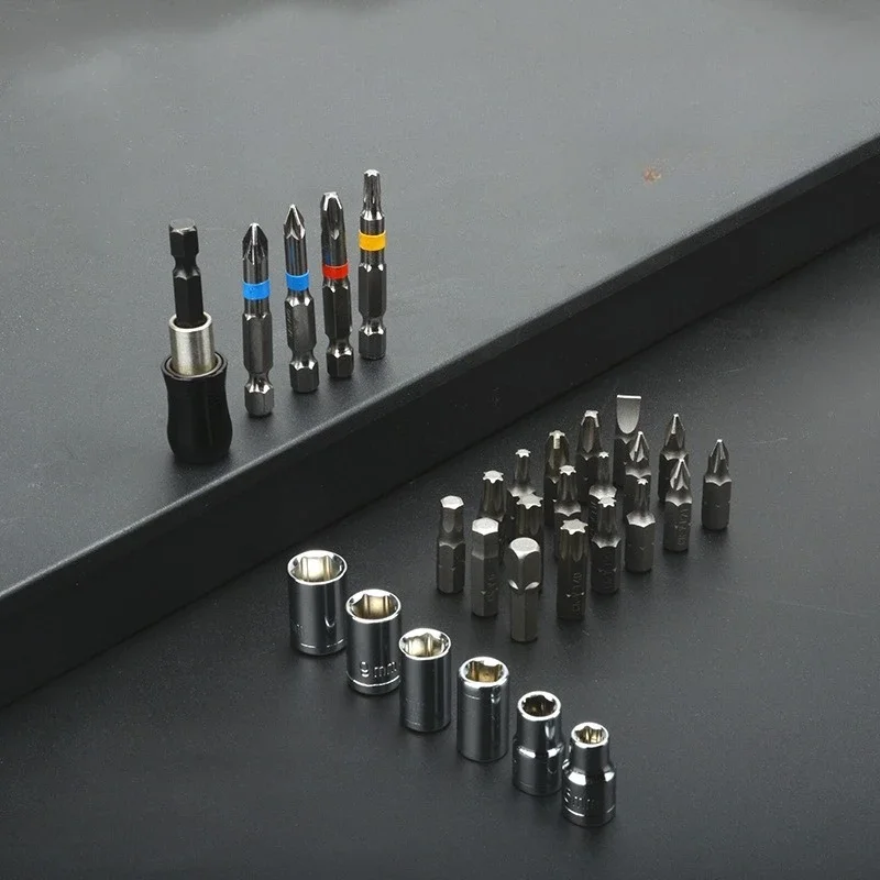 Screwdriver Head Combination Set Multifunctional Household Tools 50 Piece Set Of Cross Shaped One Letter Hexagonal Screwdriver