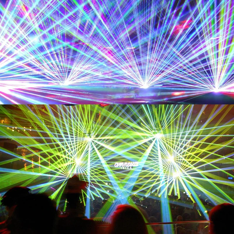 5W RGB Full color Laser Light Stage Show Disco DJ Party DMX512 Laser Effect Patterns Laser Light Bar KTV Disco Nightclub Show