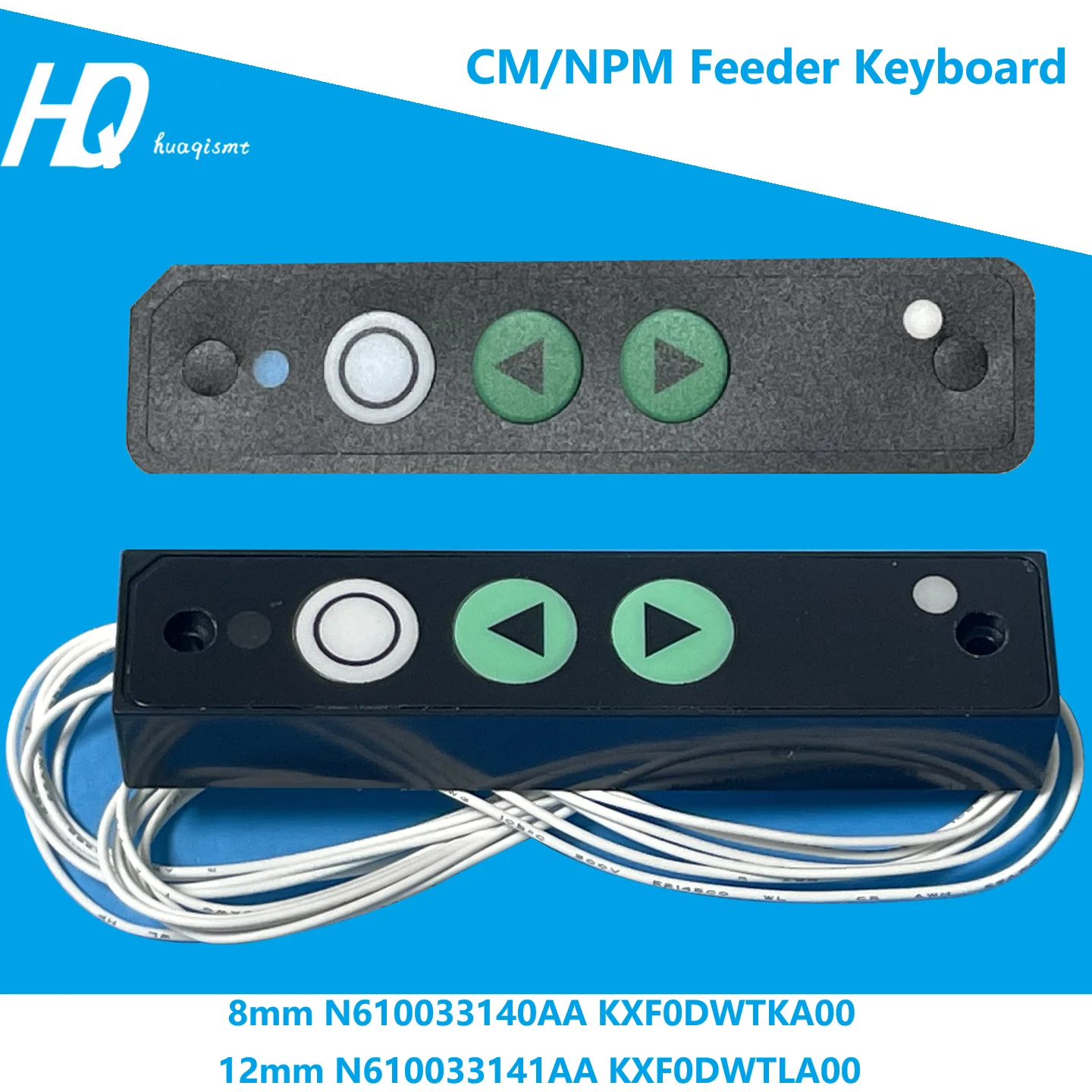 Keyboard button board pad for CM402 NPM feeder Panasonic chip mounter 8mm N610033140AA KXF0DWTKA00 12mm N610033141AA