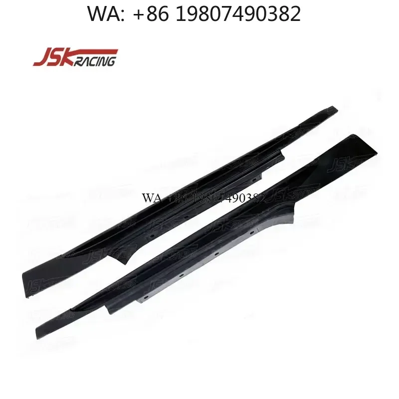Wmwmnu For GranTurismo GT GTS 2007-2015 Side Skirts Glass Fiber Body Kit GTS Style Rocker Panels Auto Exterior