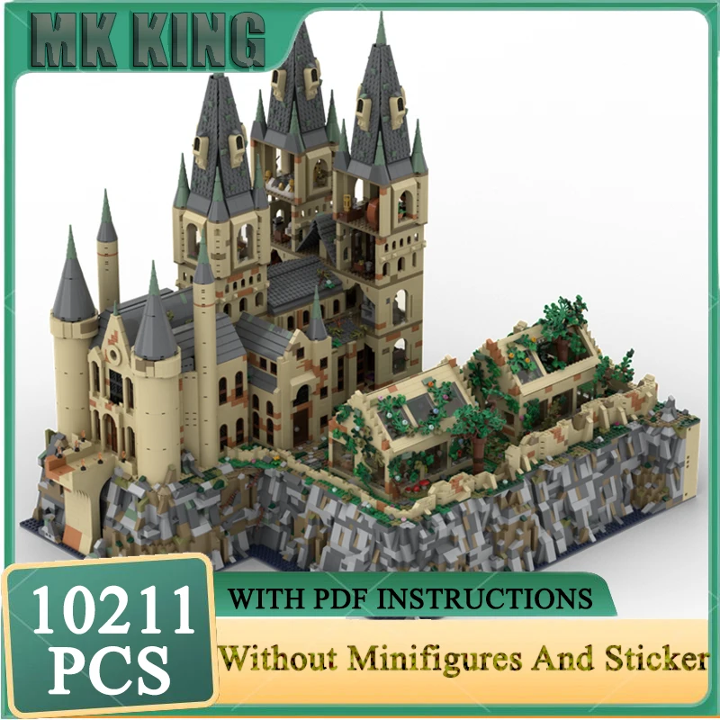 Populaire film Moc-bouwstenen Kasteel deel 3-Model Technologie Bakstenen Assemblage Vakantie Beroemde scène Bouw Speelgoedgeschenken