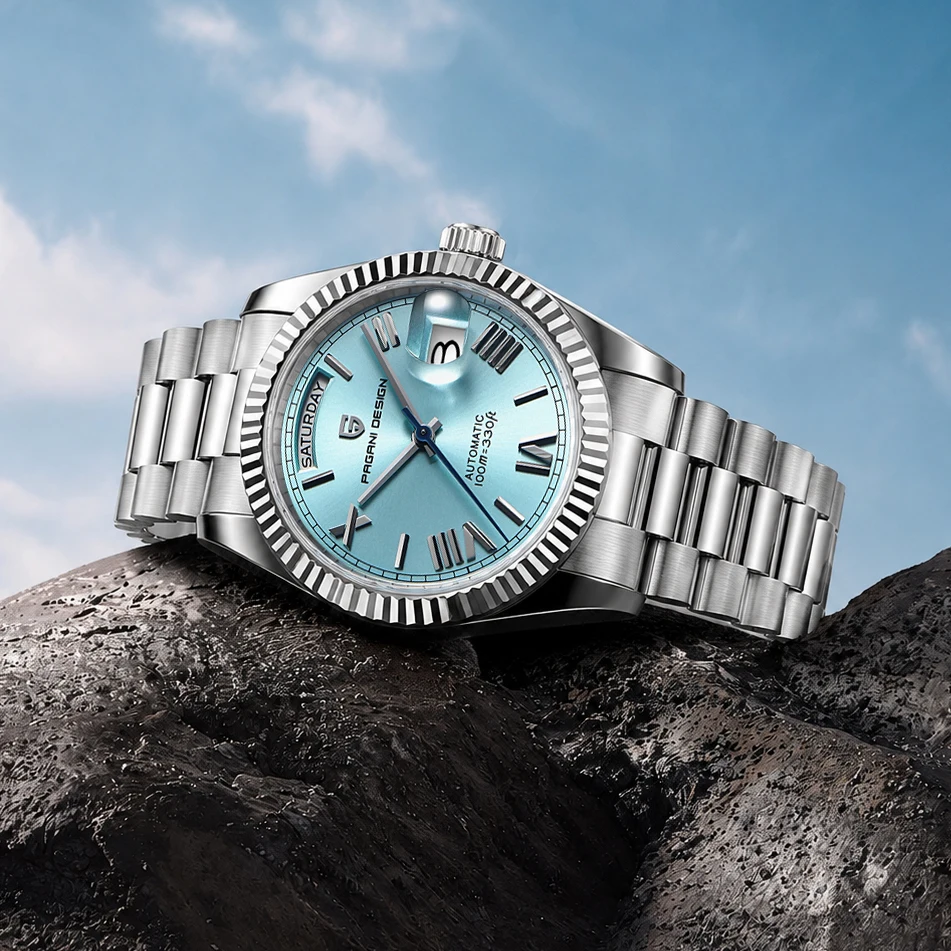 Neue DD36 Herrenuhr PAGANI DESIGN Luxus Automatikuhr Herren AR Saphirglas Sport Mechanische Armbanduhr Herren 10Bar ST16 Uhrwerk
