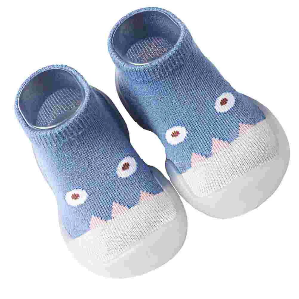 Baby Fleece Socks Children's Toddler Cotton Shoes Infant Flooring Girls Slippers