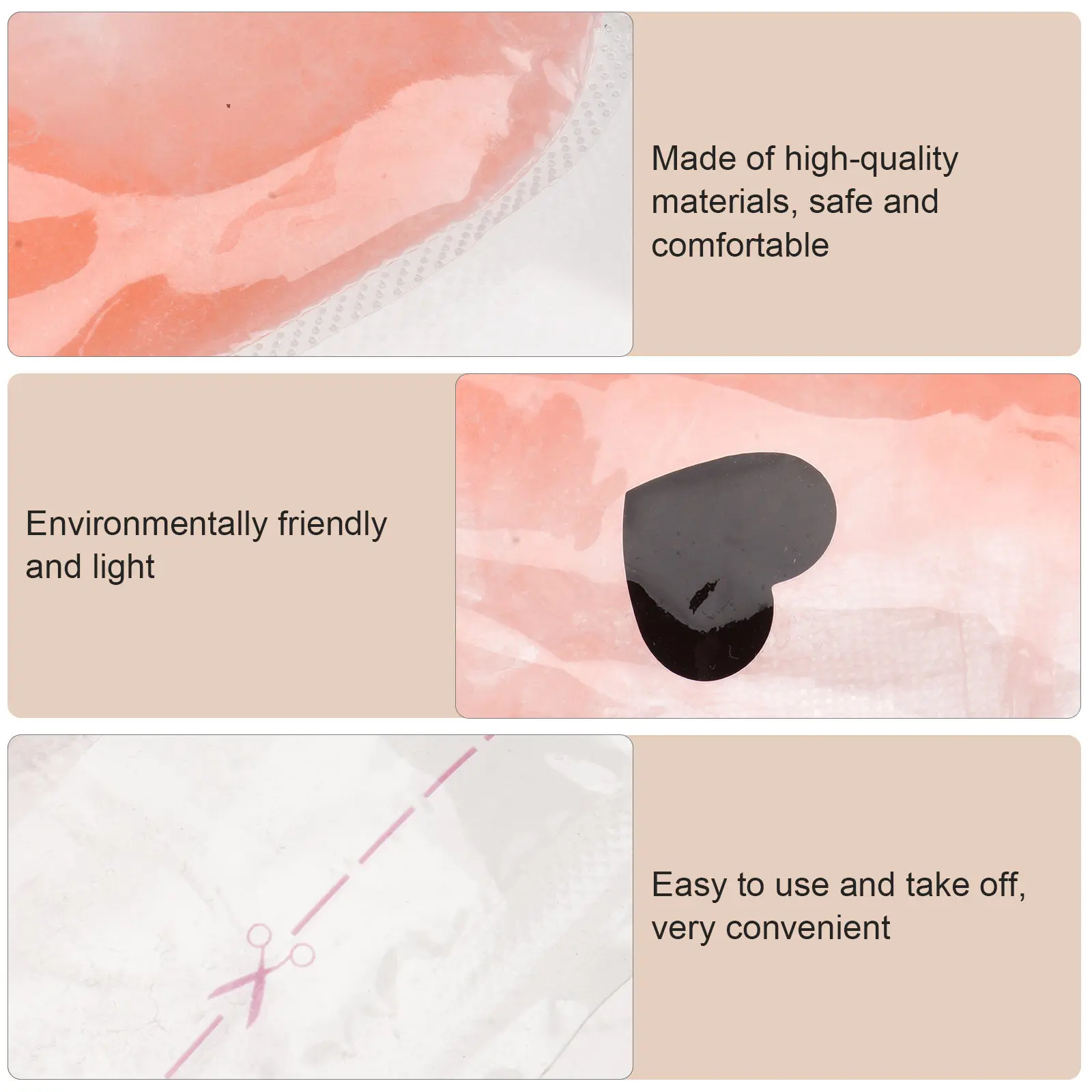 

2 пары восковых пленок для рук персикового цвета, премиум-класса, для парафиновой терапии рук и ног, профессиональный увлажняющий и отшелушивающий уход для домашнего спа