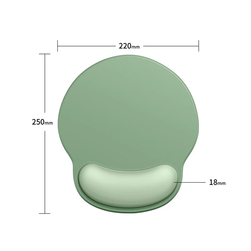 Gradient Mouse Pad Ergonomic Design Soft Wrist Rest Non Slip Surface Perfect for Office Gaming