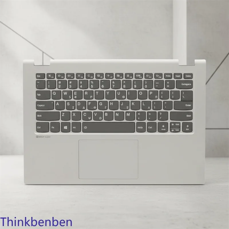 

GR Greek Backlit Keyboard Grey PL Upper Case Palmrest Shell Cover For Lenovo Ideapad C340 14 IAP IML IWL Flex-14 5CB0S17477