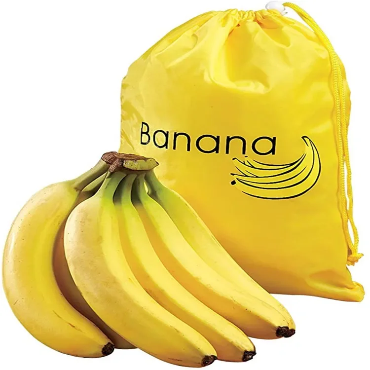 Saco de preservação de legumes e frutas, Banana Bundle Pocket, Food Storage, 1PC