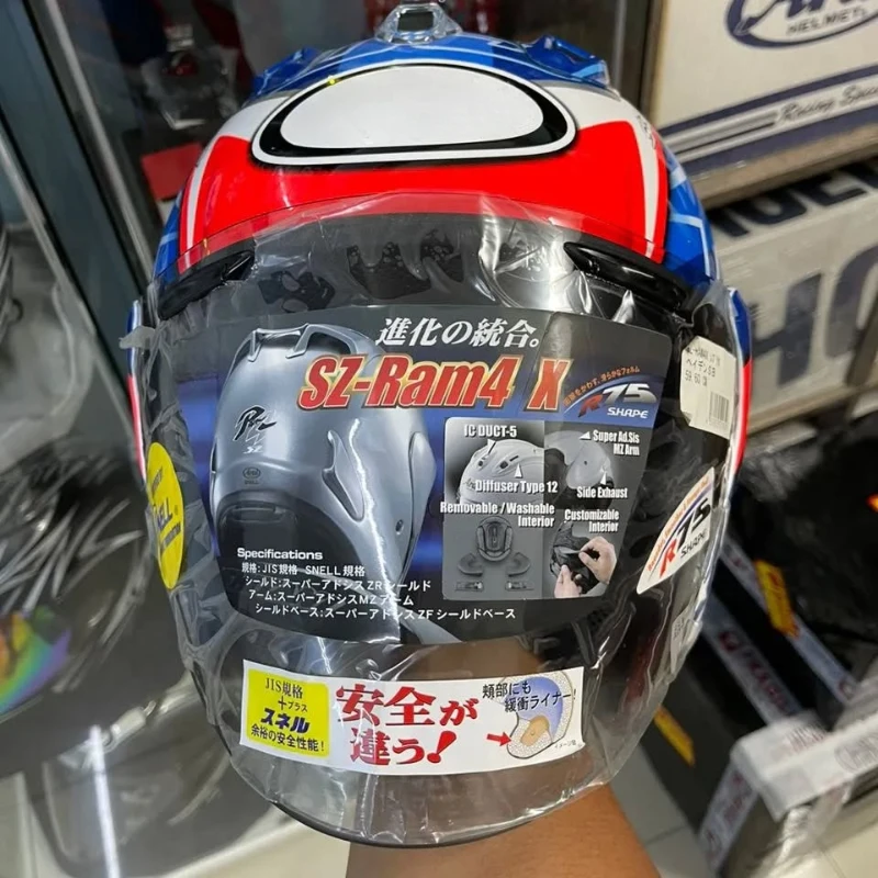 VZ-RAM Hayden Laguna demi-casque ouvert unisexe moto tout-terrain SZ-R VAS casque descente course montagne croix Casco Capacete