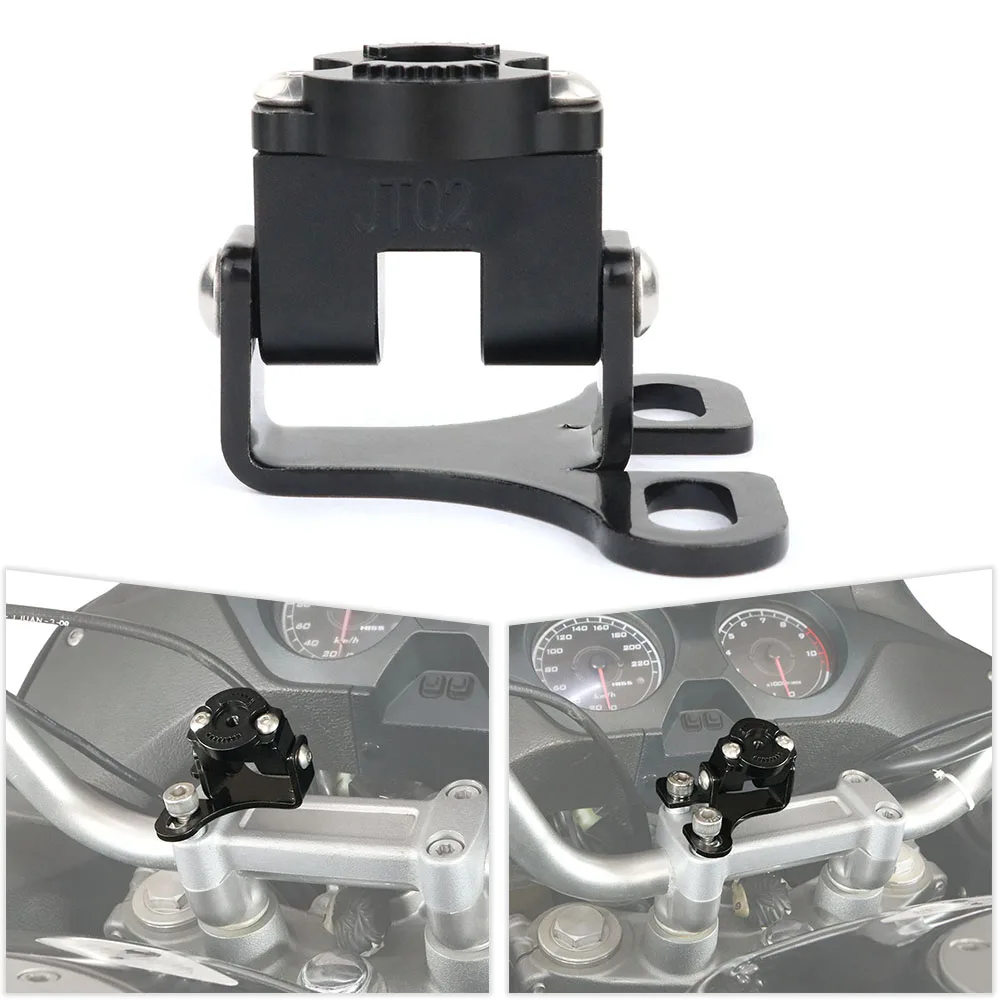 

Fit For KAWASAKI ER-5 Versys-X 250/300 Versys 650 Versys 1000 Z800 Z1000 Vulcan 800 GPS Handlebar Clamp Navigation Mount Bracket