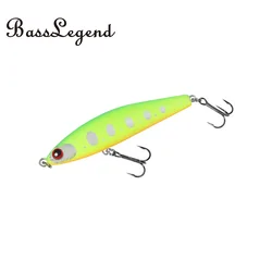 BassLegend Fishing Sinking Stickbait Pencil Wobble Walk The Dog WTD Sea Bass Trout Pike Wobbler Long Cast Megnetic 60S 50S