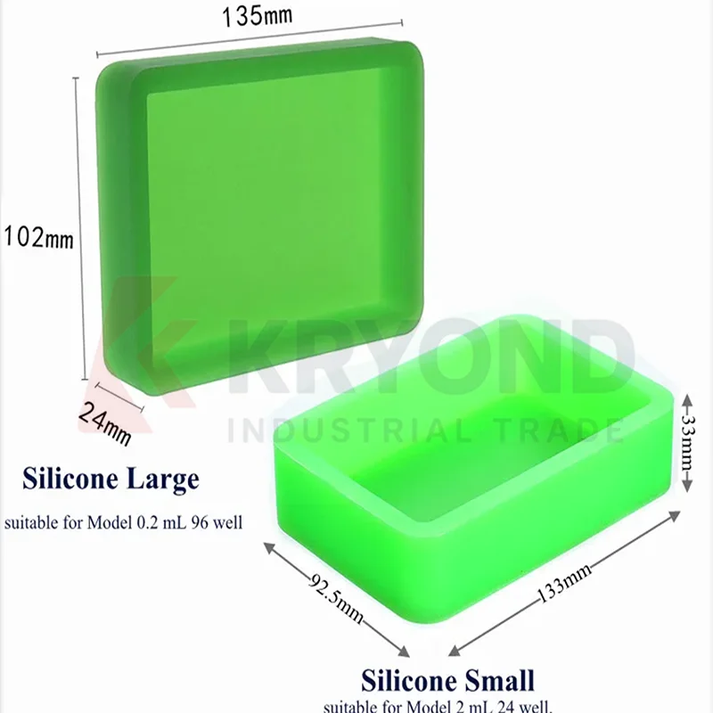 Silicone Stand For Ice Modular Foam Rack For Aluminum Ice Box 0.2 / 1.5 ML PCR Cooler Coat Original Product