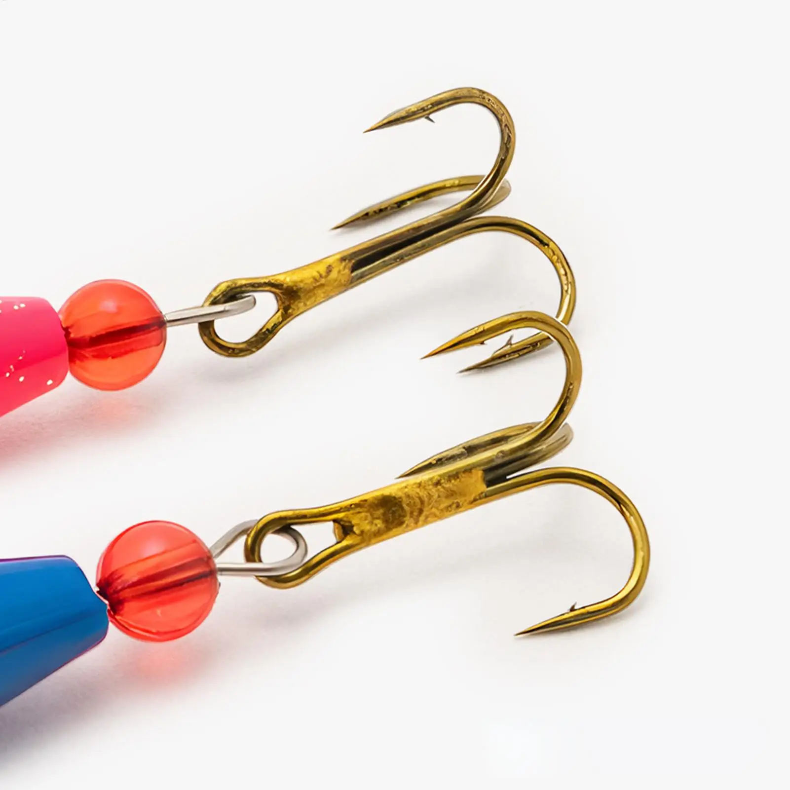 Spinnerbait for Bass Fishing 5 Pcs Metal Spinner Lures with Colorado Blades High Vibration Flash Attractor for Freshwater Lake