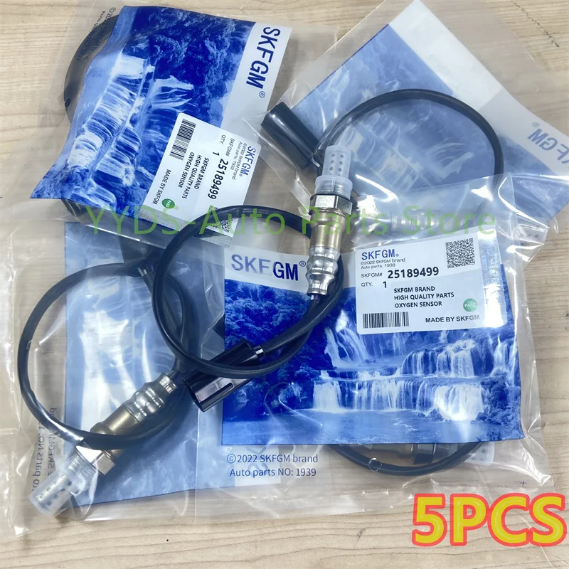 

5X 25189499 Probe Oxygen Sensor Fit For Chevrolet Chevy Laam Cruze J300 1.6L 2009-2015 0258986768 25 189 499