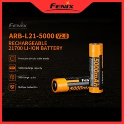 Fenix ARB-L21-5000 v2.0 21700 5000mAH Large Capacity Rechargeable Multiple Protection Battery For TK20R V2.0 Flashlight Headlamp