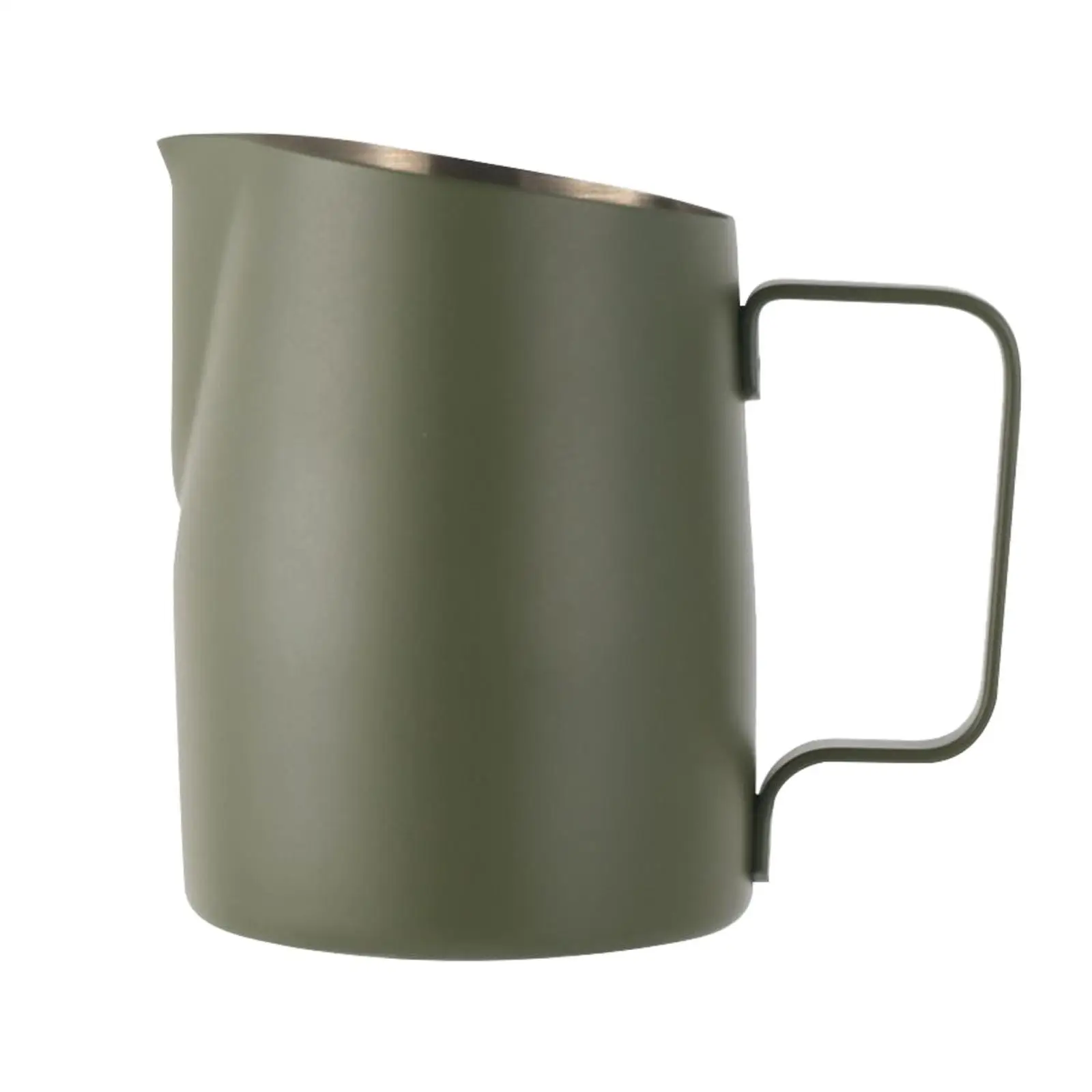 

Coffee Milk Frothing Pitcher Cup for Latte Art Chai Cappuccino Green 450ML