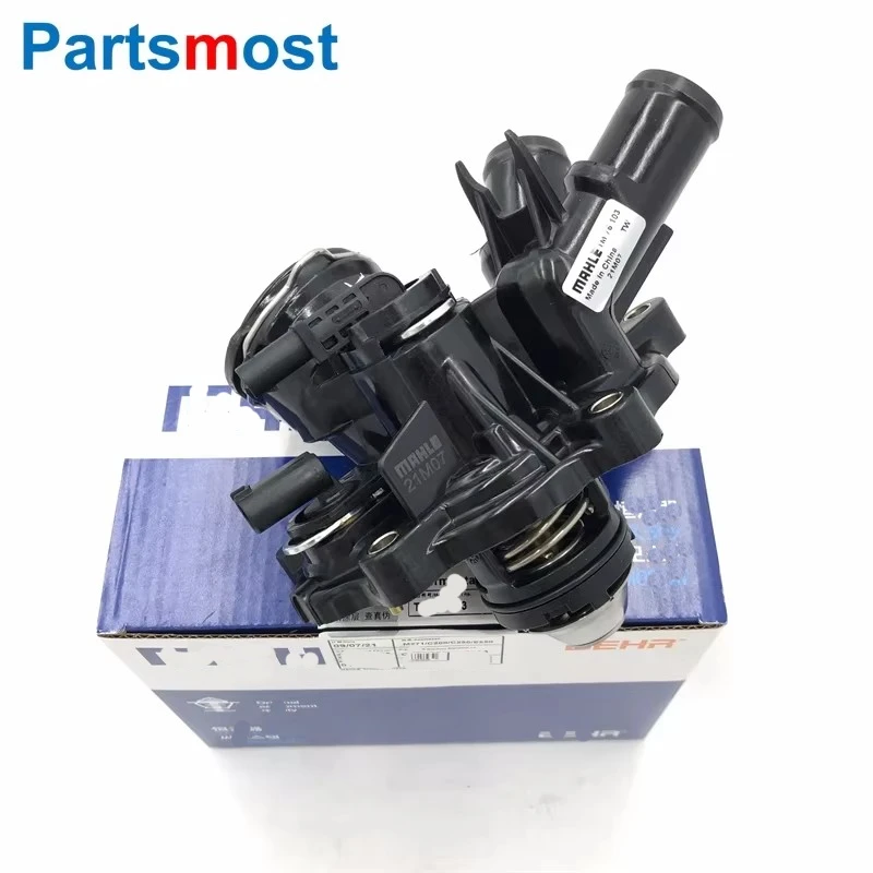 

1.8L 2.0L Petrol Engine Coolant Thermostat with Housing for Mercedes Benz C250 SLK250 W204 MAHLE TM76103 A2712000215 2712000315